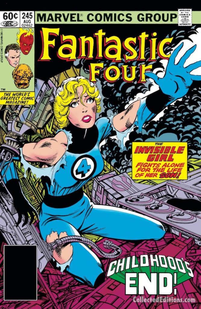 Fantastic Four #245 cover; pencils and inks, John Byrne