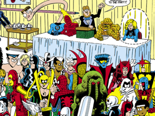 Fantastic Four Roast #1; pencils and inks, Fred Hembeck