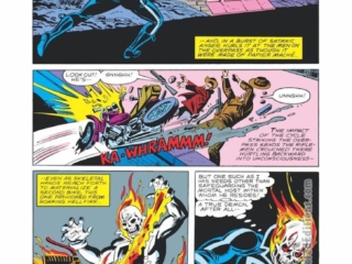 Ghost Rider #54, pg. 3; pencils and inks, Don Perlin