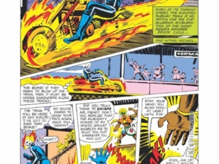 Ghost Rider #60, pg. 20; layouts, Herb Trimpe; pencils and inks, Don Perlin; Black Juju