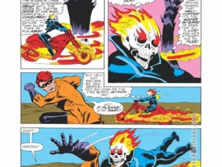 Ghost Rider #62, pg. 17; layouts, Jack Sparling; pencils and inks, Mike Esposito; Arabian Knight, Water Wizard; Sheik Hurani
