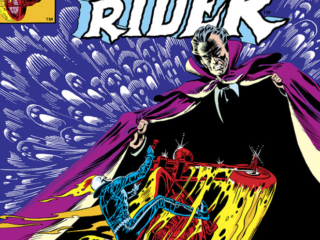 Ghost Rider #74 cover; pencils, Bob Budiansky; inks, Dave Simons; Johnny Blaze, Centurious