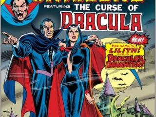 Giant-Size Chillers Featuring the Curse of Dracula #1 cover; pencils and inks, John Romita; The Curse of Dracula, Count, Tomb of Dracula, Lilith, Dracula&rsquo;s daughter