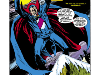 Giant-Size Dracula #5, pg. 15; pencils, Virgil Redondo; inks, Dan Adkins