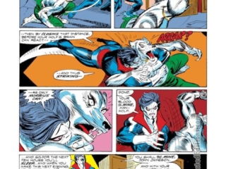 Giant-Size Super-Heroes #1, pg. 11; pencils, Gil Kane; inks, Mike Esposito; Morbius, Man-Wolf
