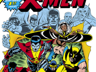 Giant-Size X-Men #1 cover; pencils, Gil Kane, Dave Cockrum; inks, Dave Cockrum Giant-Size X-Men #1 cover; pencils, Gil Kane, Dave Cockrum; inks, Dave Cockrum; Uncanny X-Men, All-New All-Different, first appearance, Thunderbird, John Proudstar, Nightcrawler, Kurt Wagner, Storm, Ororo Munroe, Wolverine, Logan, Cyclops, Colossus, Peter Rasputin, senses-shattering 1st issue, Deadly Genesis