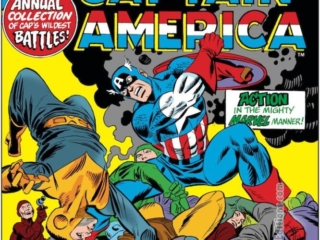 Giant-Size Captain America #1 cover; pencils, Gil Kane; inks, Mike Esposito