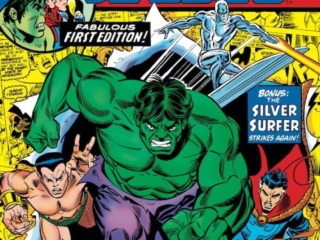 Giant-Size Defenders #1 cover; pencils, Gil Kane; inks, Frank Giacoia; alterations, John Romita Sr.; first issue