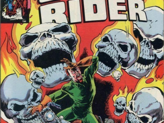 Ghost Rider #65 cover (not final Masterworks restoration)