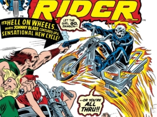 Ghost Rider #3; pencils and inks, John Romita Sr. Ghost Rider