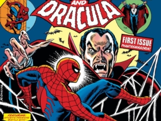 Giant-Size Spider-Man #1 cover; pencils and inks, John Romita Sr.; Tomb of Dracula