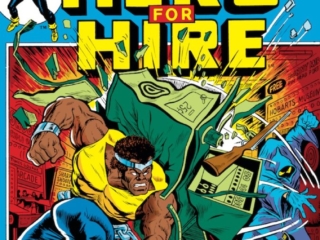 Hero For Hire #4 cover; pencils and inks, Billy Graham; Luke Cage, the Phantom