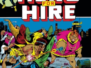 Hero For Hire #5 cover; pencils and inks, Billy Graham; Luke Cage, Black Mariah