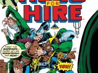 Hero For Hire #8 cover; pencils and inks, Billy Graham; Luke Cage, Doctor Doom