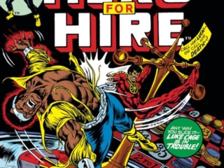 Hero For Hire #11 cover; pencils and inks, Billy Graham; Luke Cage