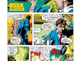 Howard the Duck #19, pg. 10; pencils, Gene Colan; inks, Klaus Janson; Howard the Human