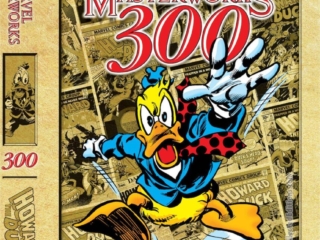 Marvel Masterworks Vol. 300: Howard the Duck HC &ndash;&nbsp;300th Volume Variant Edition dustjacket cover spine