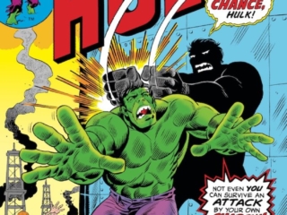 Incredible Hulk #184 cover; pencils and inks, Herb Trimpe