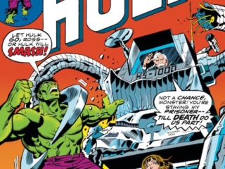Incredible Hulk #185 cover; pencils and inks, Herb Trimpe