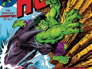 Incredible Hulk #192 cover; pencils, Ed Hannigan; inks, Frank Giacoia