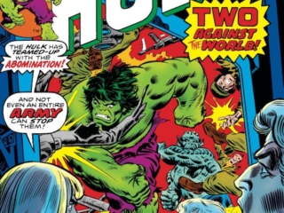 Incredible Hulk #196 cover; pencils, Gil Kane; inks, John Romita Sr.