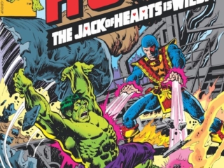 Incredible Hulk #214 cover; pencils, Rich Buckler; inks, Ernie Chan; Jack of Hearts