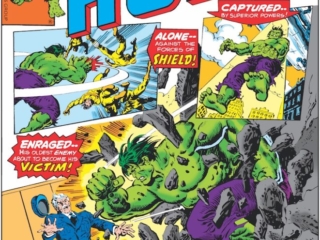 Incredible Hulk #215 cover; pencils, Rich Buckler; inks, Ernie Chan