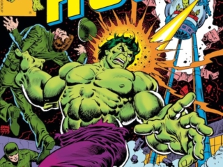 Incredible Hulk #224 cover; pencils and inks, Ernie Chan Incredible Hulk #224 cover; pencils and inks, Ernie Chan