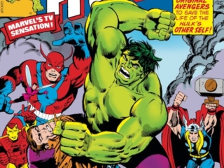 Incredible Hulk #227 cover; pencils, Herb Trimpe; inks, Joe Rubinstein Incredible Hulk #227 cover; pencils, Herb Trimpe; inks, Joe Rubinstein; Avengers/Bruce Banner/Hulk TV show