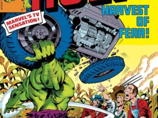 Incredible Hulk #230 cover; pencils, Ron Wilson; inks, Bob McLeod Incredible Hulk #230 cover; pencils, Ron Wilson; inks, Bob McLeod