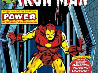 Iron Man #69 cover; pencils, Ron Wilson; inks, Mike Esposito