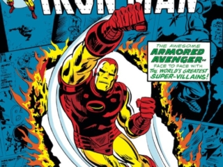 Iron Man #71 cover; pencils, Ron Wilson; inks, Mike Esposito