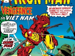 Iron Man #78 cover; pencils, Gil Kane; inks, uncredited; Vietnam, Tony Stark