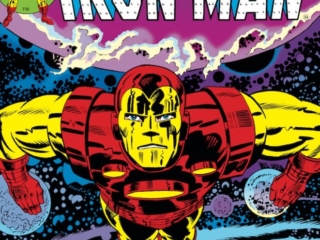 Iron Man #80 cover; pencils, Jack Kirby; inks, Al Milgrom