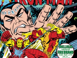 Iron Man #81 cover; pencils, Ron Wilson; Firebrand