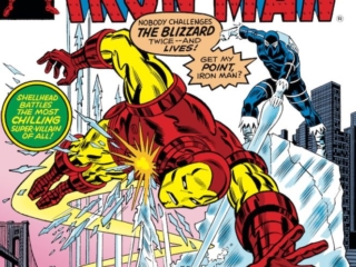 Iron Man #87 cover; pencils, Ron Wilson; inks, Frank Giacoia Iron Man #87 cover; pencils, Ron Wilson; inks, Frank Giacoia; Blizzard