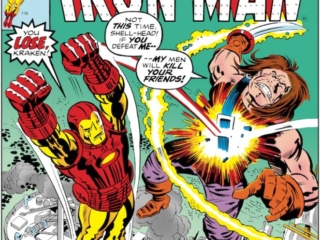 Iron Man #93 cover; pencils, Jack Kirby; inks, Al Milgrom Iron Man #93 cover; pencils, Jack Kirby; inks, Al Milgrom; Kraken