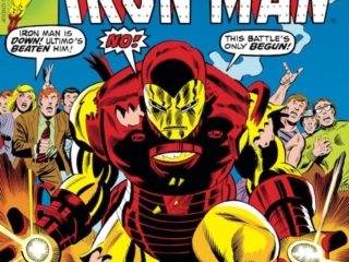 Iron Man #96 cover; pencils, Al Milgrom; inks, Jack Abel