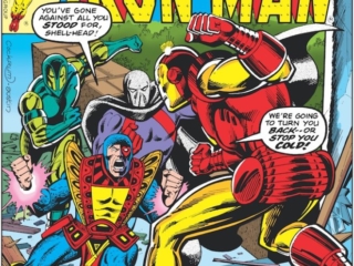 Iron Man #105 cover; pencils, Dave Cockrum; inks, Terry Austin; Jack of Hearts