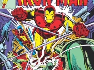 Iron Man #110 cover; pencils, Dave Cockrum; inks, Terry Austin