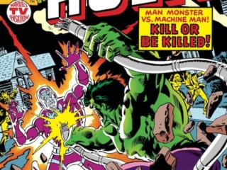 Incredible Hulk #236 cover; pencils and inks, Al Milgrom; Kill or Be Killeed; Man Monster vs Machine Man