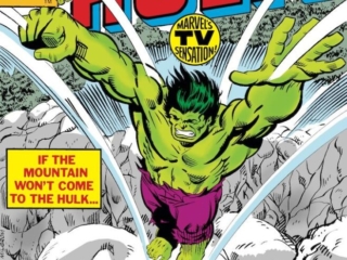 Incredible Hulk #239 cover; pencils and inks, Al Milgrom; If The Mountain won't come to Hulk, Abraham Lincoln, Theodore Teddy Roosevelt, Thomas Jefferson, George Washington, Mount Rushmore