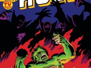 Incredible Hulk #240 cover; pencils and inks, Al Milgrom; They Fan the Flames of Fear