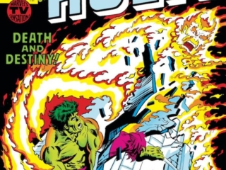 Incredible Hulk #243 cover; pencils and inks, Al Milgrom; Death and Destiny
