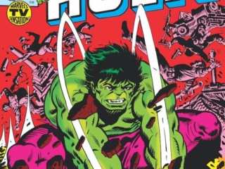 Incredible Hulk #245 cover; pencils and inks, Al Milgrom; Marvel's TV Sensation, Hulk Smash