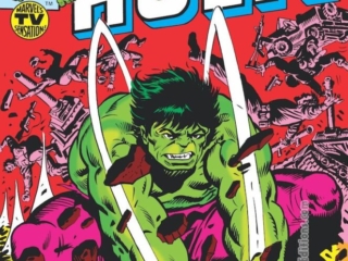 Incredible Hulk #245 cover; pencils and inks, Al Milgrom; Marvel's TV Sensation