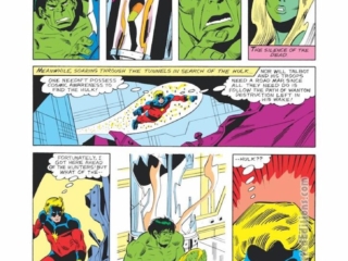 Incredible Hulk #246, pg. 7; pencils and inks, Sal Buscema; Jarella, Captain Marvel, Mar-Vell