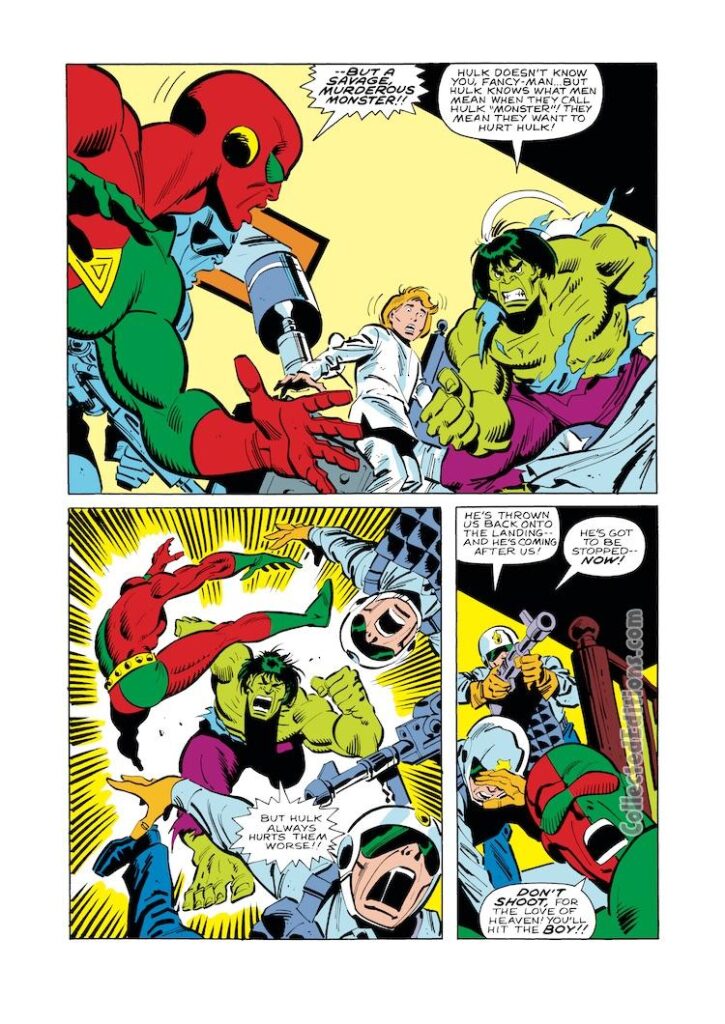 Incredible Hulk #251, pg. 12; pencils and inks, Sal Buscema; 3D-Man