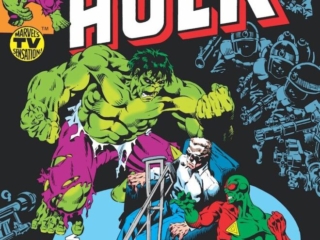 Incredible Hulk #251 cover; pencils and inks, Michael Golden; Marvel's TV Sensation, Whatever Happened to the 3D Man?;