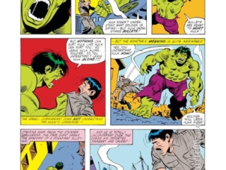 Incredible Hulk #256, pg. 11; pencils and inks, Sal Buscema; Israel, Sabra